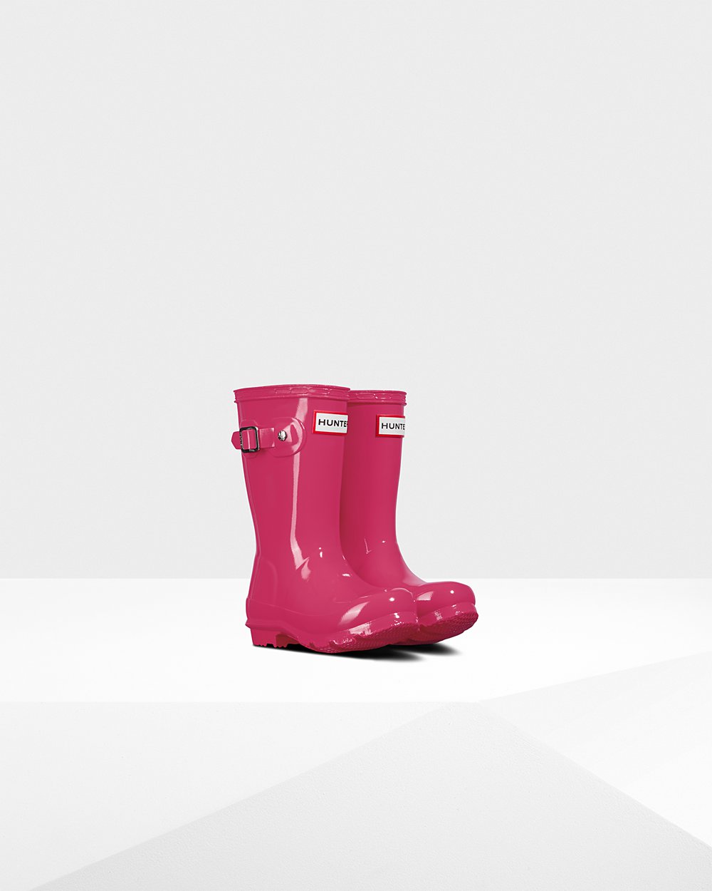 Botas de Lluvia Hunter Niños - Original Little Gloss - Rosas Claro - JERYHKC-62